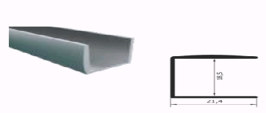 PROFILET D'ALUMINUIM 