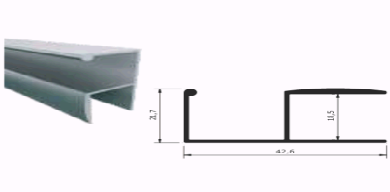 PROFILET D'ALUMINUIM 1