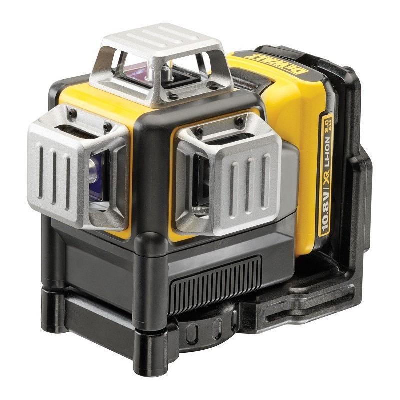 Laser Dewalt 3 fois 360° faisceaux rouge DCE089