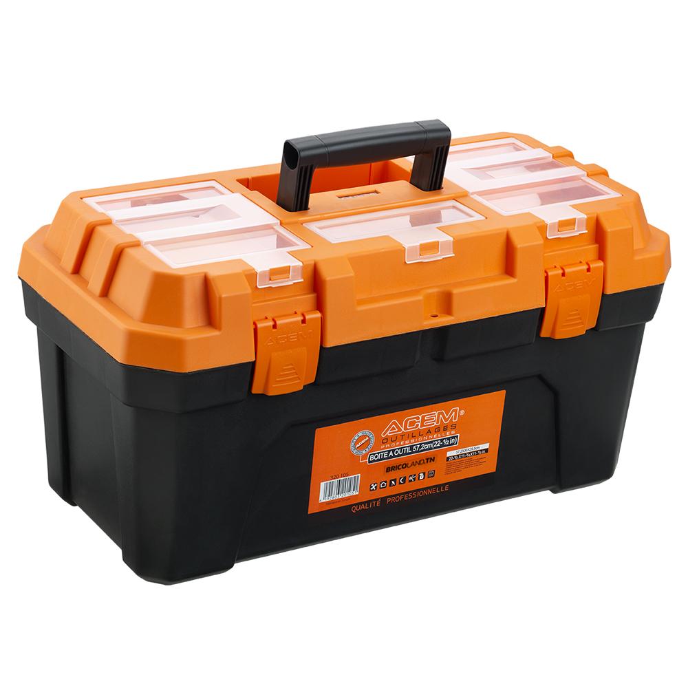 BOITE À OUTILS PLASTIQUES 57.2 CM