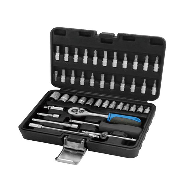 COFFRET DE DOUILLE 1/4  46 PCS FIXTEC