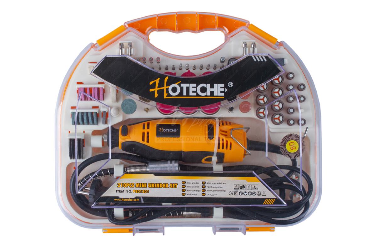 KIT MINI PERCEUSE 210 PCS HOTECHE 