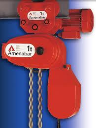 PALAN A CHAINE ELECT  1T 14M AMENABAR 380 V  ESPAGNIOL